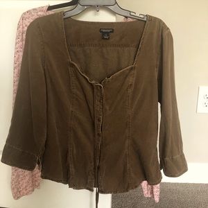 American Eagle corduroy top